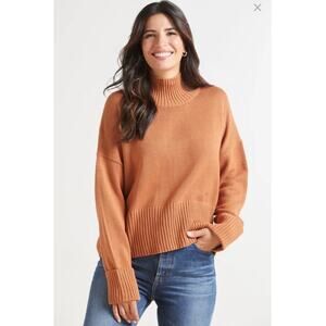 Evereve 525 Blair Sweater Toasted Almond S